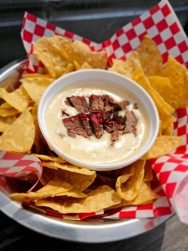 Chips & Queso & Brisket too.